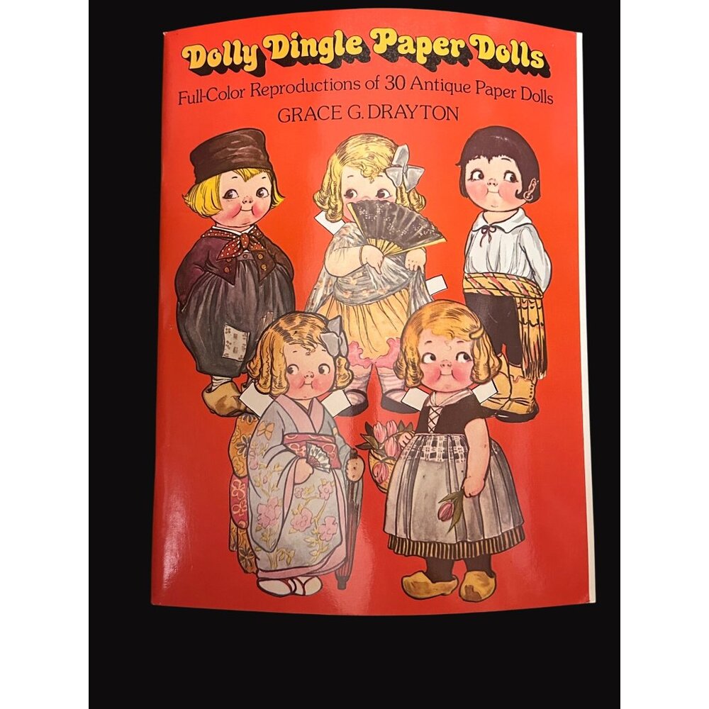 Dolly Dingle Paper Dolls Book Full-Color Grace‎ G. Drayton
